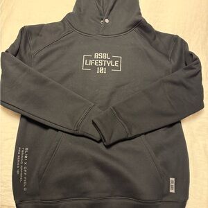 Baseball Lifestyle 101 Black Hoodie